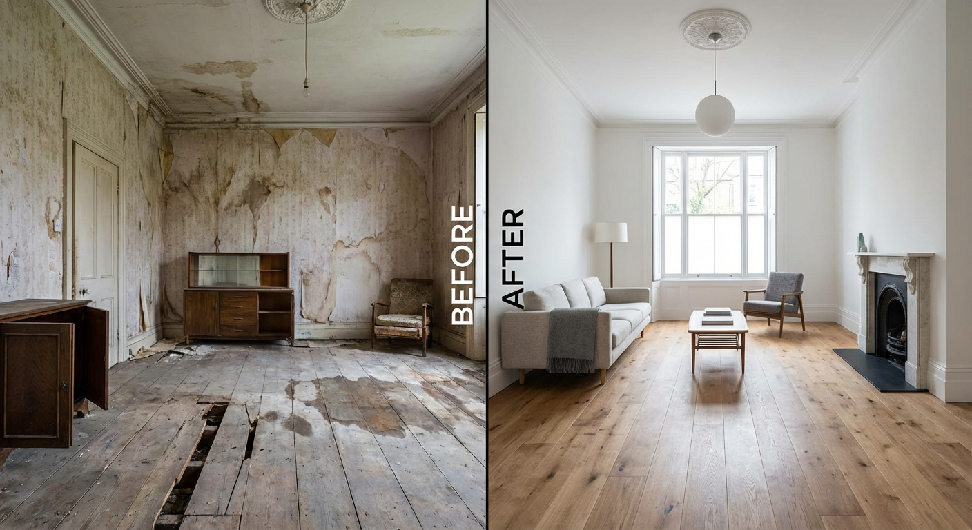 Rénovation complète de maison par des artisans qualifiés